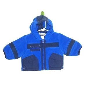 Columbia Hood Fleece Jacket Coat 6m
